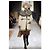 Hermès Jean Paul Gaultier Strickjacke Maxi Cardigan 2006 Braun Schwarz Grau Roh - Ansicht 8