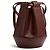 Cartier Borsa a Secchiello Pelle Bordeaux 1990 Bordò