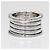 Bulgari Anello Bvlgari B.ZERO1 a 5 bande in oro bianco 18K - vista 6
