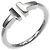 Autre Marque Tiffany & Co. T Wire Ring in 18K Weißgold