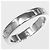 Bulgari Anello Bvlgari B.ZERO1 Essential Band in oro bianco 18K - vista 8