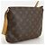 Louis Vuitton Musette Tango Schultertasche Braun - Ansicht 3