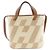 Hermès Hermes H en Billet 27cm Handtasche Braun Roh