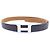 Hermès Hermes Mini Constance 24mm Reversible Belt Brown Black