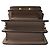 Marni Trunk Nano Schultertasche Braun - Ansicht 6