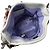 Mini borsa monospalla Coach Poppy con motivo floreale Bianco Rosso - vista 6