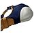 Borsa Coach Soho Half Moon Denim 4431 da donna Bianco Marrone chiaro Blu navy - vista 3