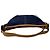 Borsa Coach Soho Half Moon Denim 4431 da donna Bianco Marrone chiaro Blu navy - vista 6