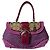 Borsa Coach Soho Tweed x Leather Porpora
