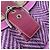 Borsa Coach Soho Tweed x Leather Porpora - vista 11