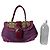 Borsa Coach Soho Tweed x Leather Porpora - vista 12
