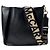 Stella Mc Cartney Borsa a tracolla Stella McCartney con logo traforato Nero