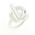 Ring Anello a fascia Hermès Croisette Argento