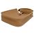 Hermès Borsa a tracolla Hermes Evelyne Marrone - vista 3