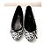 Autre Marque Saint Laurent Bailarinas de Pony Hair Estampado Leopardo Negro Blanco Estampado de leopardo - vista 3