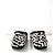Autre Marque Saint Laurent Bailarinas de Pony Hair Estampado Leopardo Negro Blanco Estampado de leopardo - vista 4