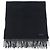 Hermès NEU HERMES REVERSIBERER CASHMERE SCHAL MIT FRANSEN SCHWARZ GRAU SAC SCARF - Ansicht 2