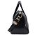 NUOVA BORSA GIVENCHY ANTIGONA PM PELLE LACCATA NERA TRACOLLA Nero - vista 3