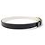 Christian Dior NEW DIOR 30 MONTAIGNE REVERSIBLE BELT BLACK & WHITE LEATHER T80 B0446UWGA - view 5