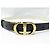 Christian Dior NEW DIOR 30 MONTAIGNE REVERSIBLE BELT BLACK & WHITE LEATHER T80 B0446UWGA - view 6