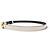 Christian Dior NEW DIOR 30 MONTAIGNE REVERSIBLE BELT BLACK & WHITE LEATHER T80 B0446UWGA - view 8