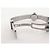 NEUE DIOR LA MINI D SATINE UHR CD040110M003 19MM STAHL DIAMANTEN QUARTZ Silber - Ansicht 6
