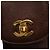 Pochette Chanel Coco Mark Chain Marrom - vista 5