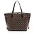 Louis Vuitton Damier Ebene Neverfull MM Tote Tasche Braun - Ansicht 3