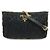 Prada Gathered Schultertasche Schwarz