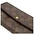 Tarjetero Monogram Louis Vuitton Castaño - vista 4