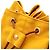Borsa a tracolla Hermès in tessuto giallo - vista 4