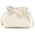 Borsa a pochette Loewe Anagram Flamenco Mini Bianco