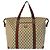 Bolso Gucci Boston Marrón Beige de Tela Castaño