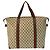 Bolso Gucci Boston Marrón Beige de Tela Castaño - vista 2