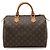 Louis Vuitton Speedy Monogram Tasche Braun