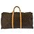 Borsa da viaggio Louis Vuitton Keepall Marrone - vista 2
