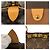 Borsa da viaggio Louis Vuitton Keepall Marrone - vista 3
