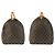 Borsa da viaggio Louis Vuitton Keepall Marrone - vista 8