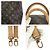 Louis Vuitton Keepall Bandoulière Marrone - vista 6