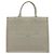 Autre Marque Dior Book Tote Grau Stoff