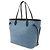 Bolso Louis Vuitton Neverfull MM Tote Azul - vista 2