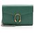 Portafoglio a catena Dionysus in pelle e cristalli Gucci Verde