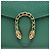 Portafoglio a catena Dionysus in pelle e cristalli Gucci Verde - vista 10