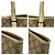 Borsa Tote Gucci GG Supreme Marrone Beige - vista 5