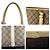 Borsa Tote Gucci GG Supreme Marrone Beige - vista 6