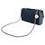 Borsa a tracolla Chanel Medallion Matelassé con catena W Blu - vista 2