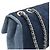 Borsa a tracolla Chanel Medallion Matelassé con catena W Blu - vista 4
