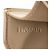 Borsa a tracolla Small con patta e catena in pelle goffrata Burberry TB Monogram Marrone Beige - vista 6