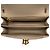 Borsa a tracolla Small con patta e catena in pelle goffrata Burberry TB Monogram Marrone Beige - vista 7