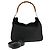 Borsa a tracolla Gucci Bamboo in nylon Nero